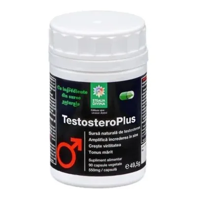 Testostero Plus 500mg, 90 capsule, Steaua Divina
