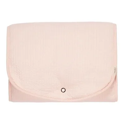 Salteluta portabila pentru schimbat scutece Pure Soft Pink, 1 bucata, Little Dutch
