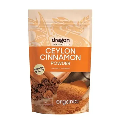 Scortisoara ceylon pudra bio 150g, Dragon Superfoods