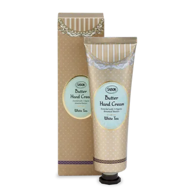 Crema de maini White Tea, 75ml, Sabon