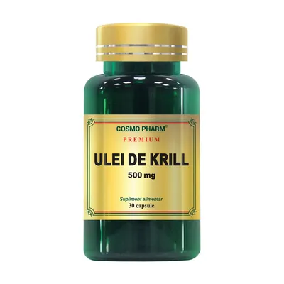 Ulei de krill 500mg, 30 capsule, Cosmopharm