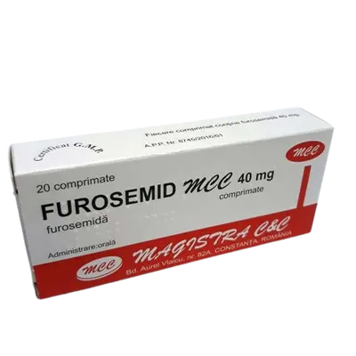 Furosemid 40 mg x 20 compr MAG