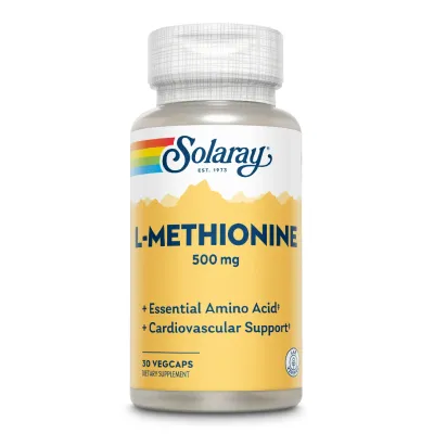 L-Methionine 500mg Solaray, 30 capsule, Secom