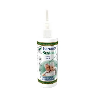 Spray nazal Nazomer Seniorii, 100ml, Pro Natura