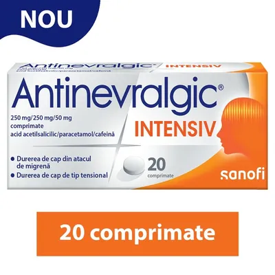 ANTINEVRALGIC INTENSIV 20 COMPRIMATE