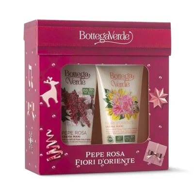 BOTTEGA VERDE 183890 SET CADOU HIDRATARE MAINI PEPE ROSA