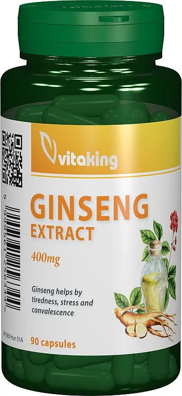 Extract de Ginseng 400mg, 90 capsule, Vitaking