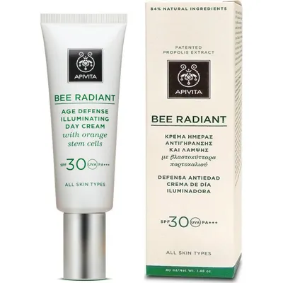 Apivita Bee Radiant Crema iluminatoare de zi anti-imbatranire, 40ml