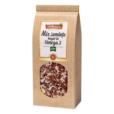 Mix seminte Omega3, 200g, AdNatura