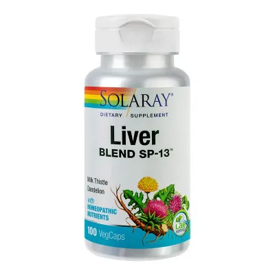 Liver Blend SP-13, 100 capsule vegetale, Secom