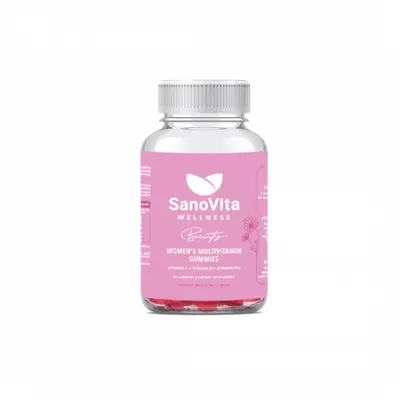 Jeleuri cu multivitamine pentru femei Wellness Beauty, 60 bucati, SanoVita
