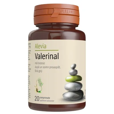 Valerinal 180mg, 20 comprimate, Alevia