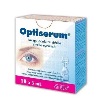 Solutie oftalmica Optiserum, Gilbert, Biessen Pharma