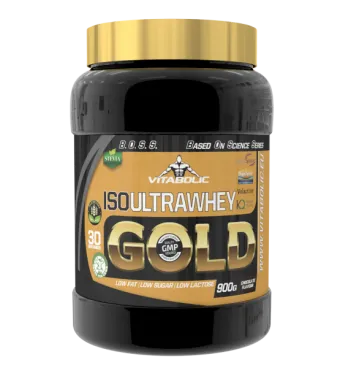 ISO UltraWhey Gold Chocolate Caramel, 900g, Vitabolic
