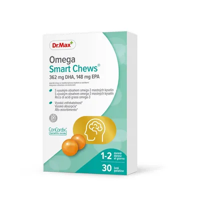 Dr. Max Omega Smart Chews, 30 jeleuri