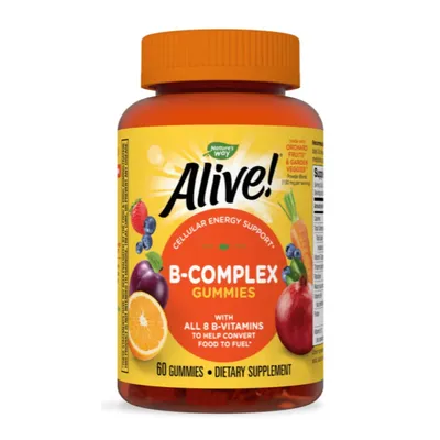 B-Complex Alive Nature's Way, 60 jeleuri, Secom