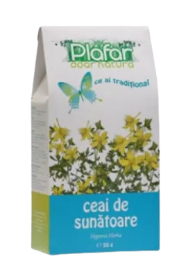 Ceai herba de sunatoare, 50g, Plafar