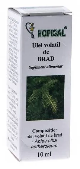 Ulei esential de brad, 10ml, Hofigal