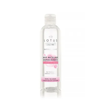 Apa micelara pentru ten sensibil Natural Plant, 250ml, Lotus Cosmetics