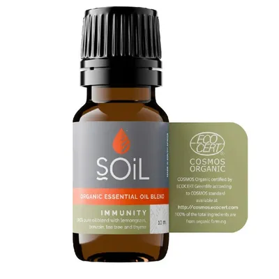 IMUNITATE AMESTEC ULEIURI ESENTIALE 100% ORGANIC ECOCERT 10ML SOIL