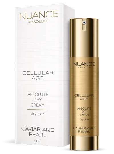 Crema de zi pentru ten uscat Caviar and Pearl, 50ml, Nuance