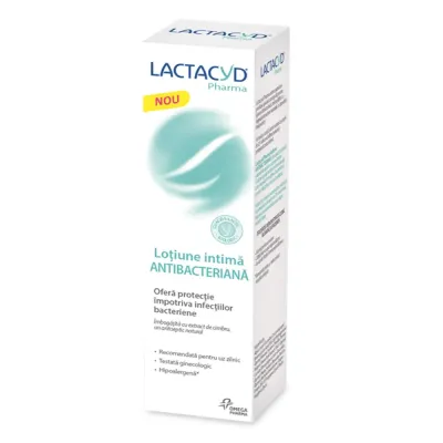Lactacyd Lotiune Intima Antibacteriana, 250ml, Omega Pharma