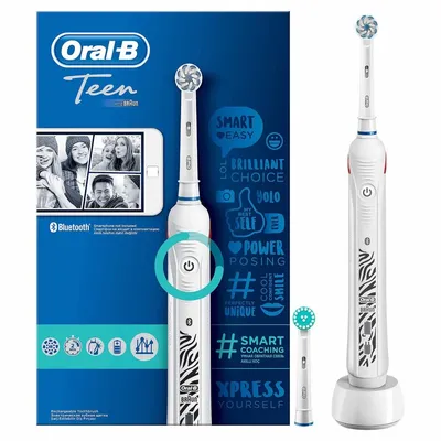 Periuta de dinti electrica Teens 3 programe-Bluetooth, 2 capete, Oral-B