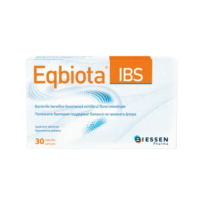 Eqbiota IBS, 30 capsule vegetale, Biessen Pharma