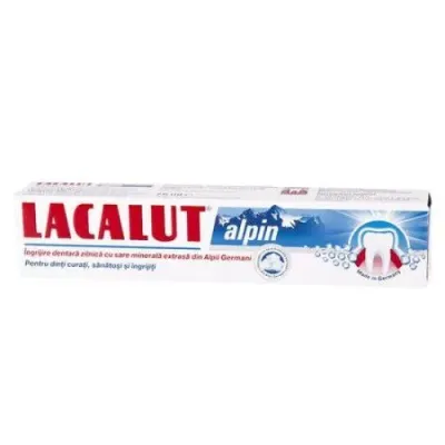 Pasta de dinti Alpin, 75 ml, Lacalut