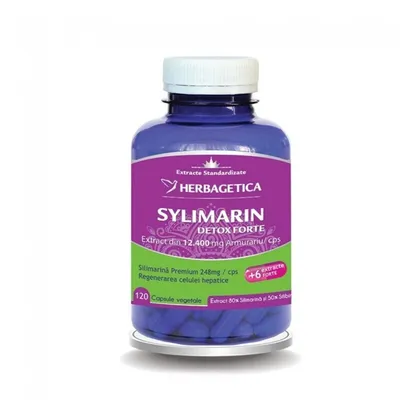 SILYMARIN DETOX FORTE 120 CAPSULE HERBAGETICA