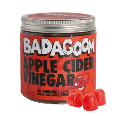 Apple Cider Vinegar, 60 jeleuri gumate, Badagoom
