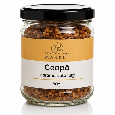 Ceapă Caramelizată Fulgi, 60 g, Bio-Market