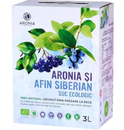 Suc de Afin Siberian Eco, 3 L, Aronia Charlottenburg