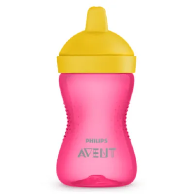 AVENT Cana cu tetina dura-fetite x 300ml SCF804/04