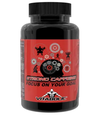 Strong Caffeine, 100 capsule, Vitabolic