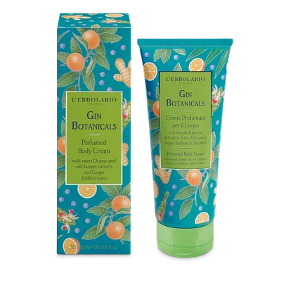 L'Erbolario Crema de corp parfumata Gin Botanicals, 200ml