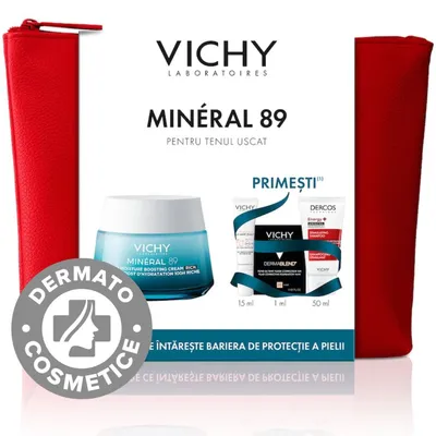 Trusa 2025 Mineral 89 pentru ten uscat, Vichy