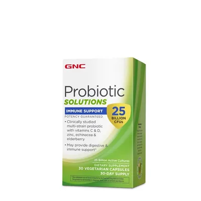 GNC PROBIOTIC SOLUTIONS IMMUNE SUPPPORT X 30 CAPSULE VEGETALE