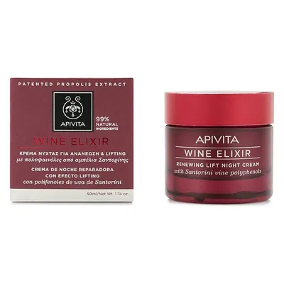 Apivita Wine Elixir Crema de noapte, 50ml