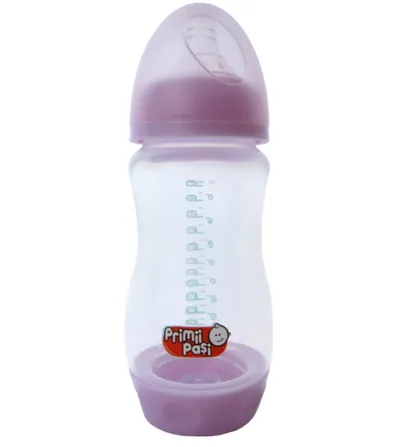 Biberon cu gat larg, 260ml, Primii Pasi