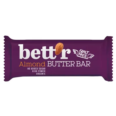 Baton cu crema de migdale Bio, 30g, Bettr