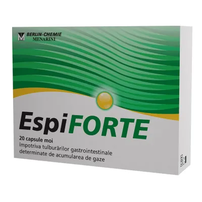 EspiForte 140 mg, 20 capsule, Berlin Chemie