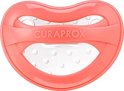 Suzeta Biofunctionala Curaprox Baby Size 2 Coral
