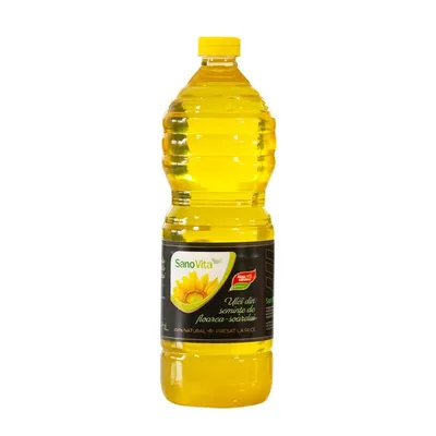 Ulei de floarea soarelui presat la rece, 1l, SanoVita