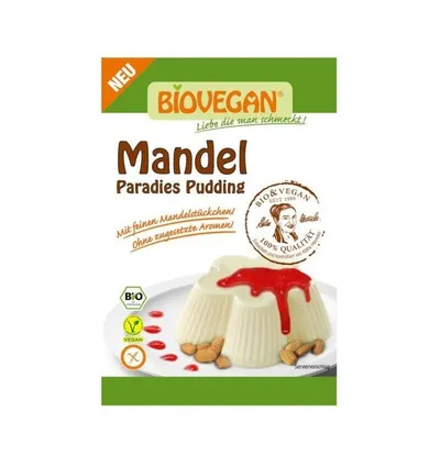 Budinca Bio cu migdale, 49g, Biovegan