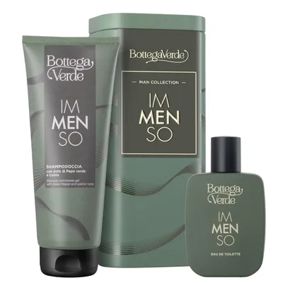Set Sampon si gel de dus 2 in 1 200 ml + Apa de toaleta 50 ml Cedro Selvaggio, Bottega Verde