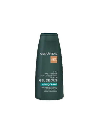 GEROVITAL MEN GEL DE DUS REVIGORANT 3 IN 1 400ML