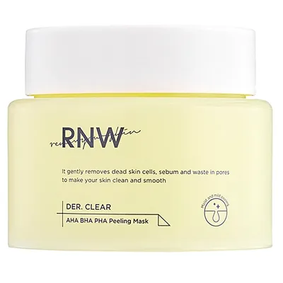Masca exfolianta de fata cu AHA/BHA/PHA, 90 ml, RNW