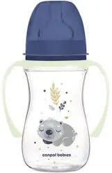 Biberon Anticolici Gat Larg EasyStart Sleepy Koala Blue 240ml – Canpol Babies