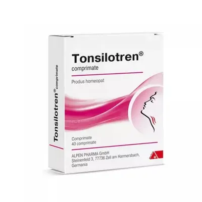 Tonsilotren, 40 comprimate - Alpen Pharma